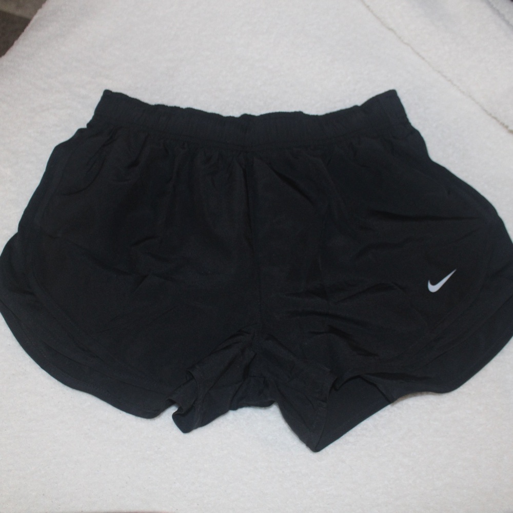 NWT Womens Black Nike Dri-Fit Athletic Shorts in Sz(M)
